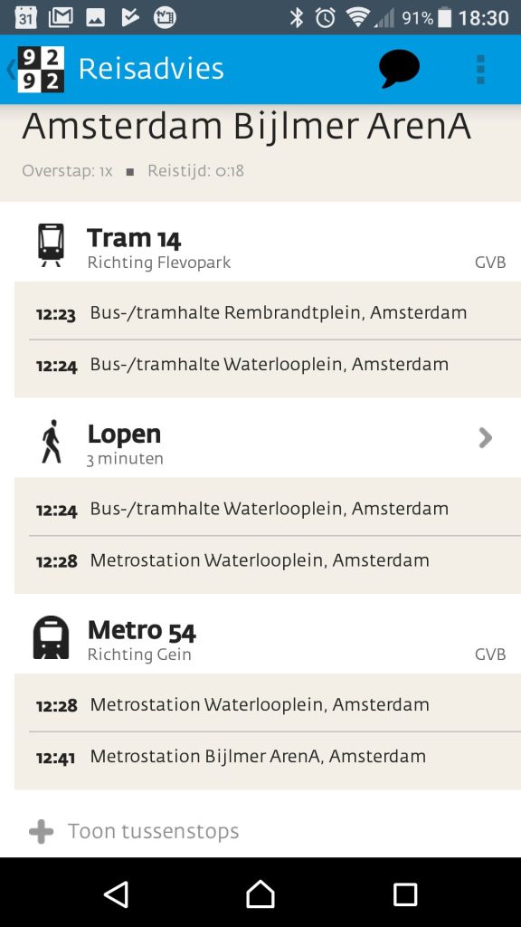 Zonder toegankelijke plannen