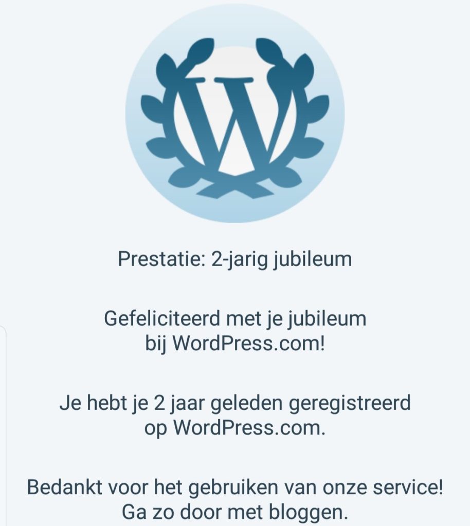 Al 2 jaar geregistreerd bij Jetpack en WordPress.com!