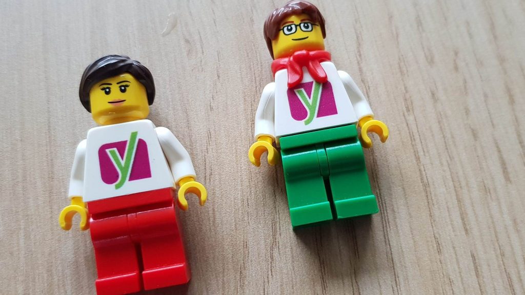 Lego poppetjes van Yoast