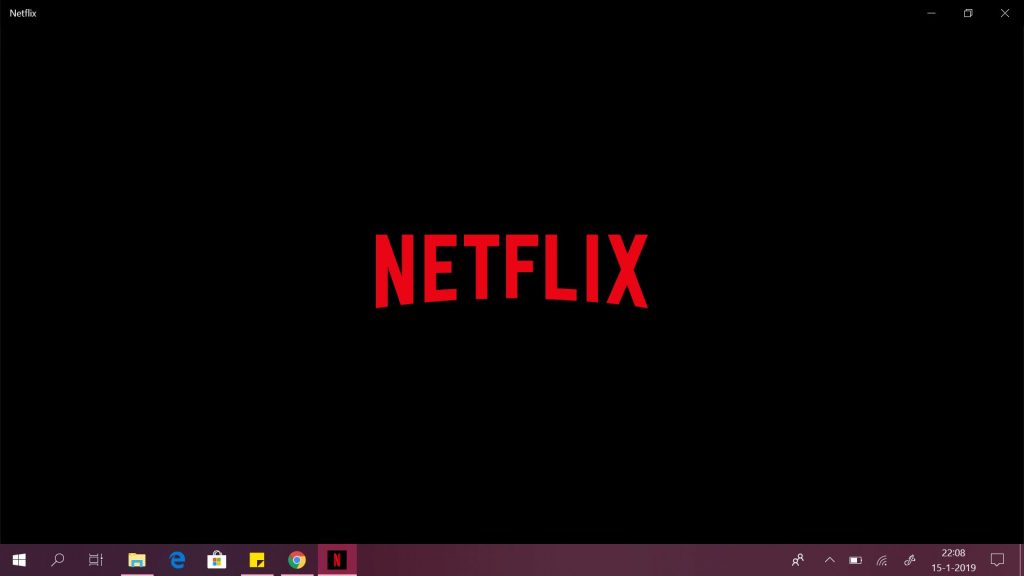 Netflix Windows app