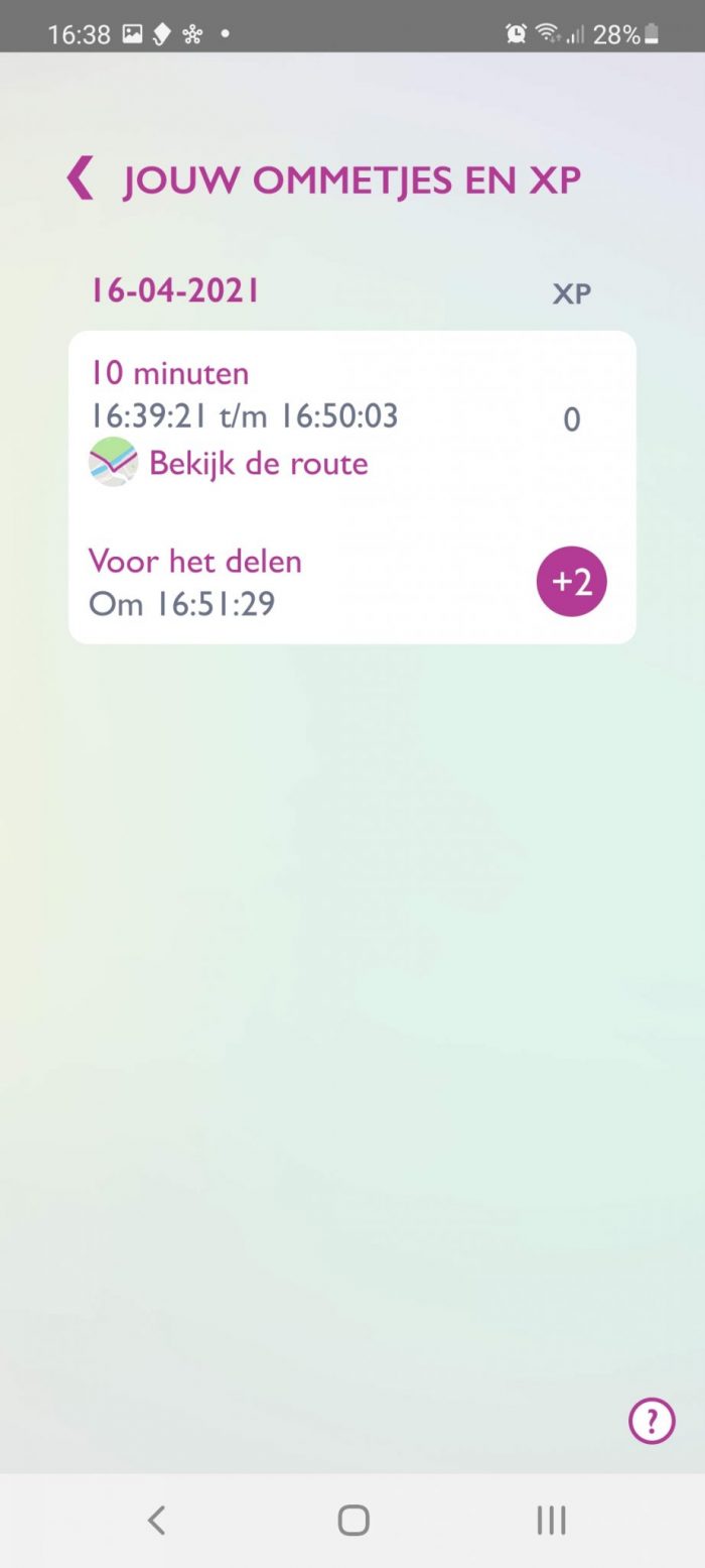 Mijn Ommetje van 10 minuten